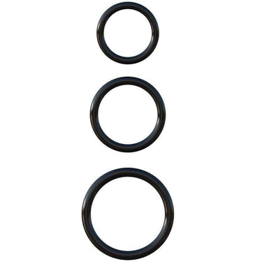 Set di 3 Anelli in Silicone per Erections Più Dure e Durature